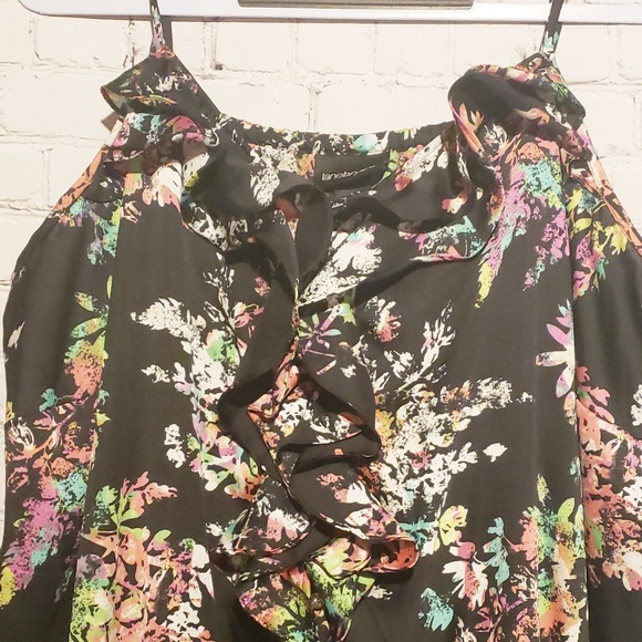 Lane Bryant floral top - Picture 3 of 6
